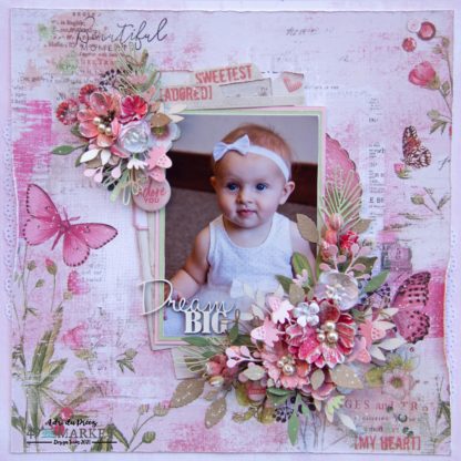 Dream Big - Layout by Adri du Preez