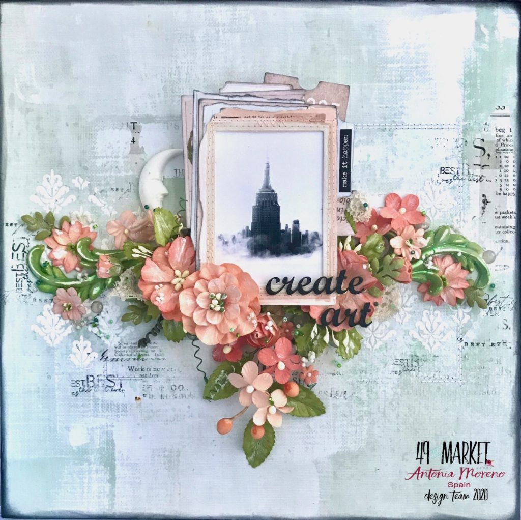 Create Art layout by Antonia Moreno