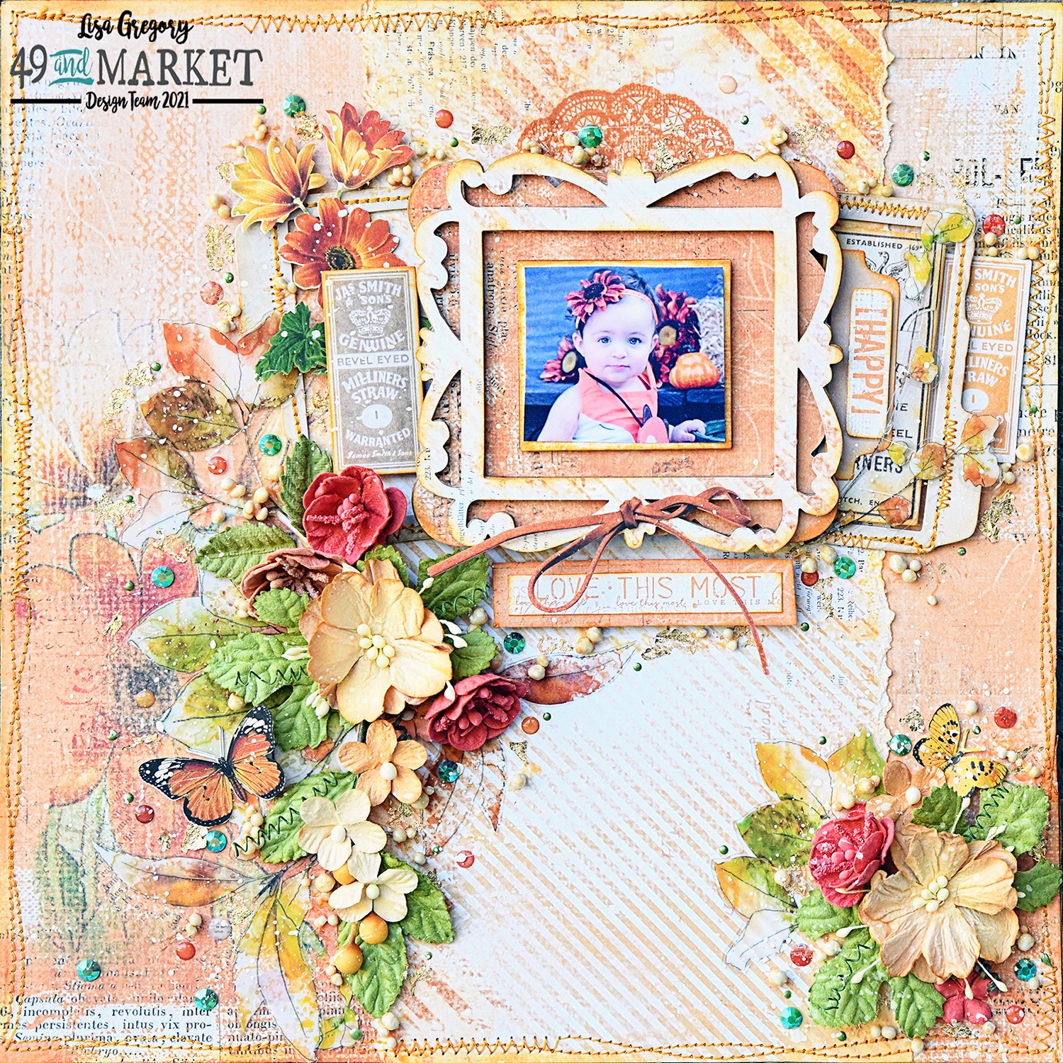 Love This Most - Layout by Lisa Gregory