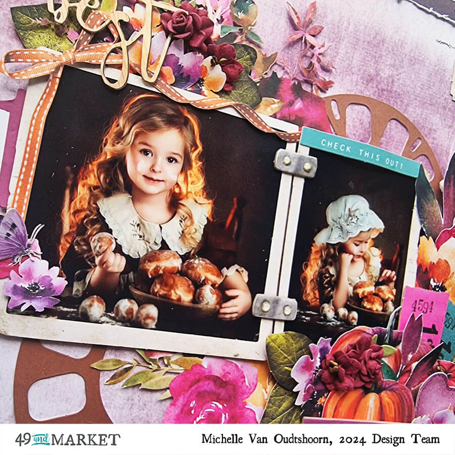 Captured Moments - Layout by Michelle