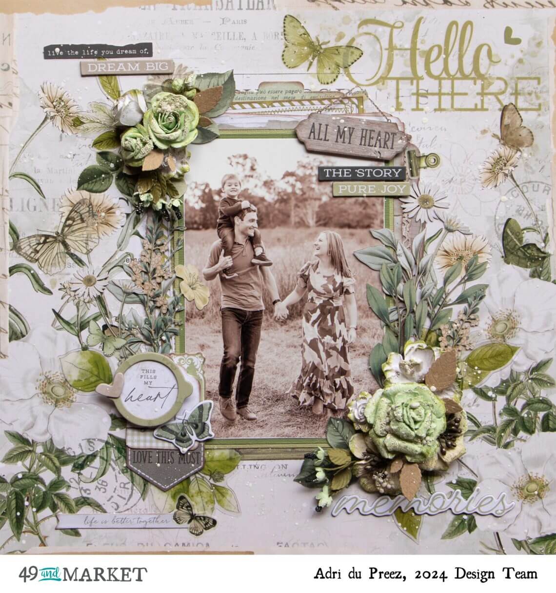 Hello There - Layout by Adri