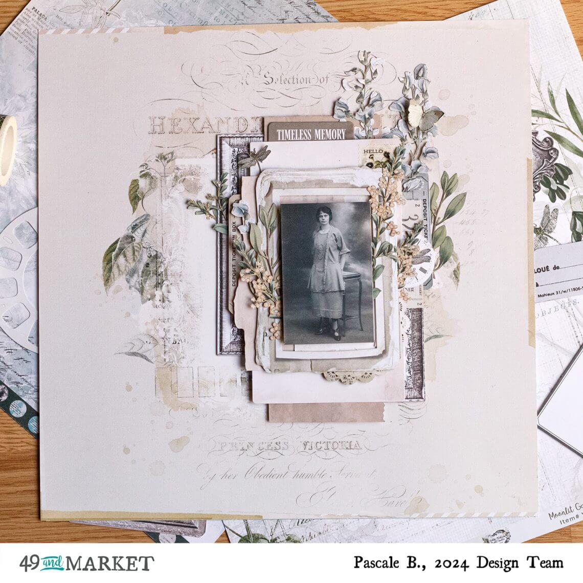 Timeless Memories - Layout by Pascale