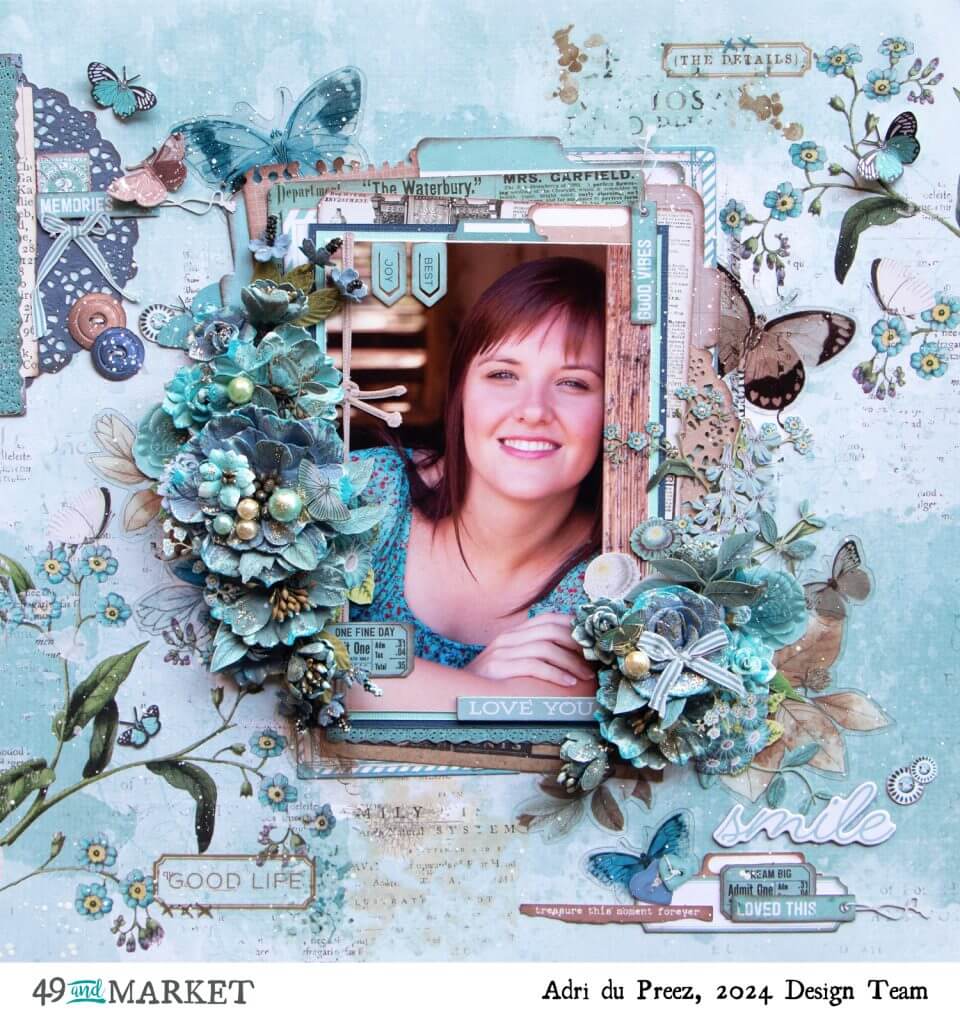 Smile - Layout by Adri - 49 and Market