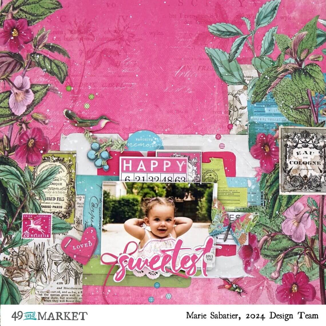 Sweetest - Layout by Marie