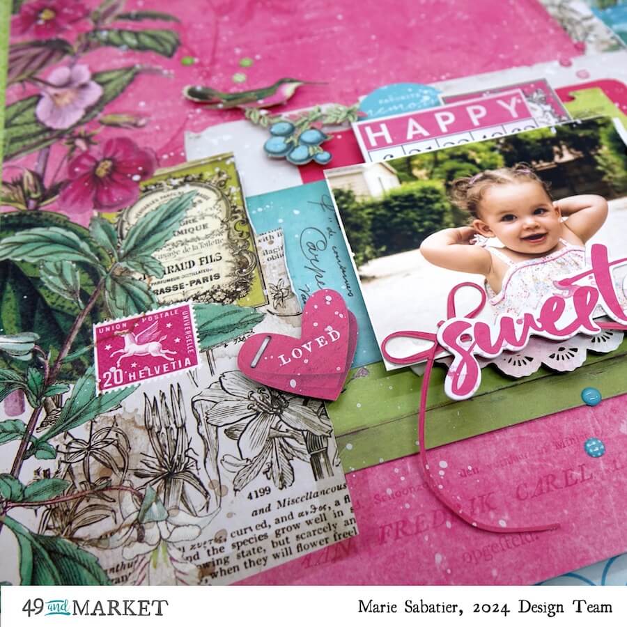 Sweetest - Layout by Marie