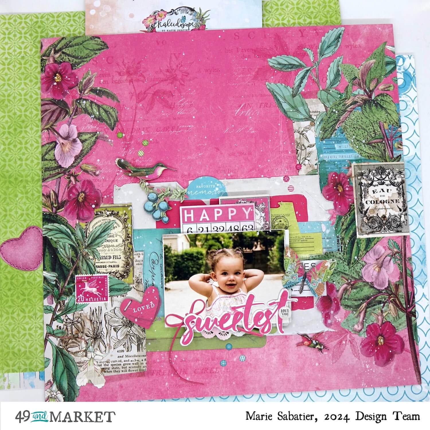 Sweetest - Layout by Marie