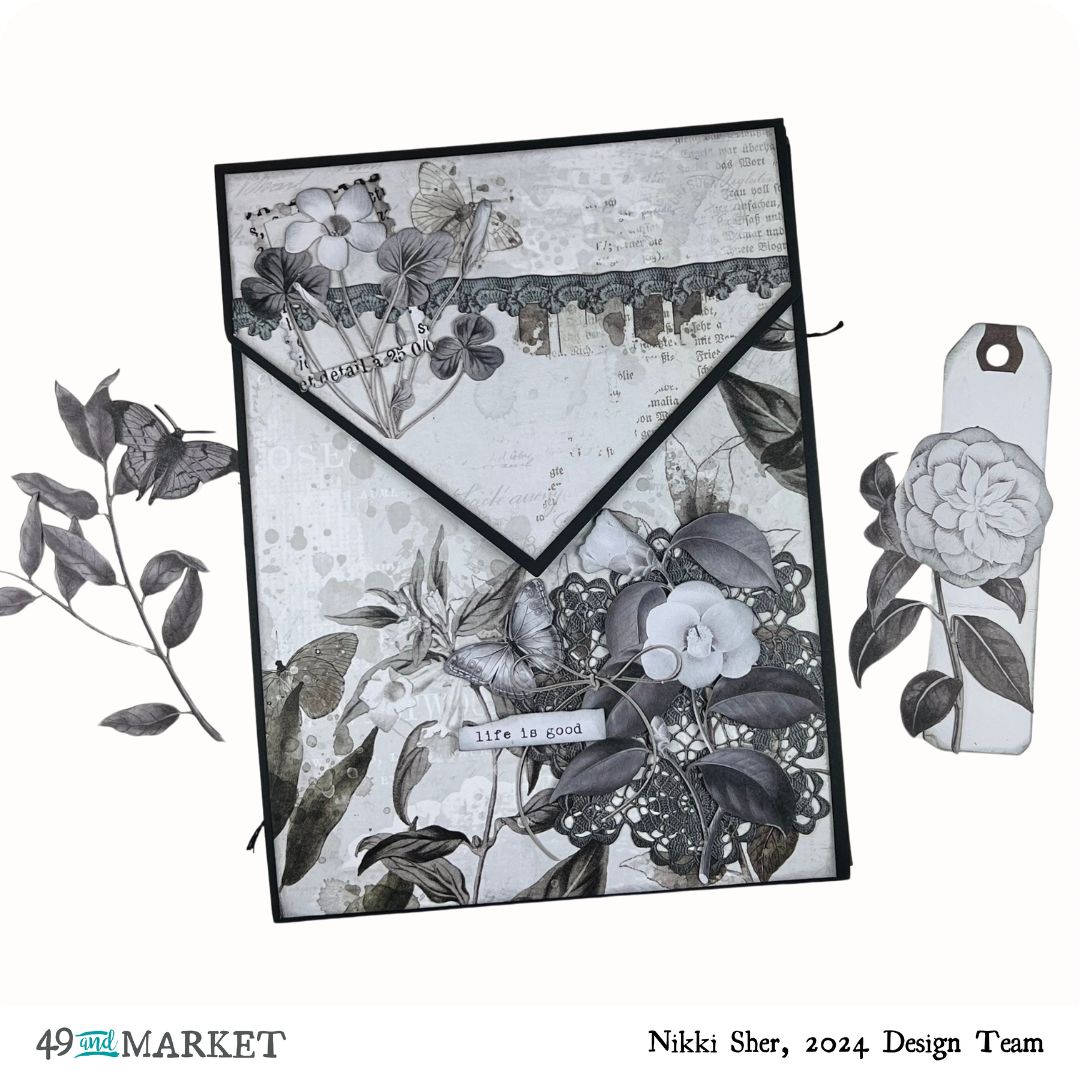 Color Swatch Charcoal Folio by Nikki