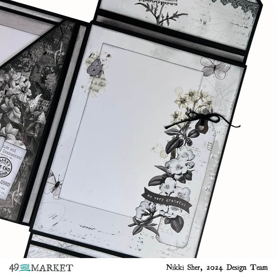 Color Swatch Charcoal Folio by Nikki