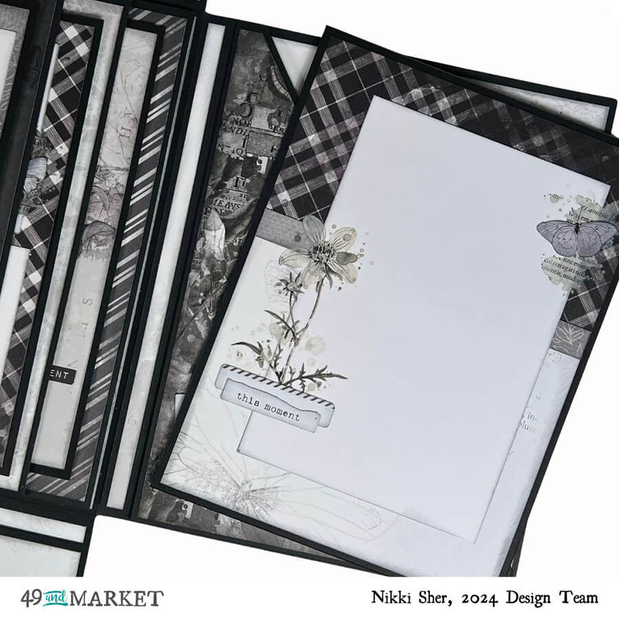 Color Swatch Charcoal Folio by Nikki