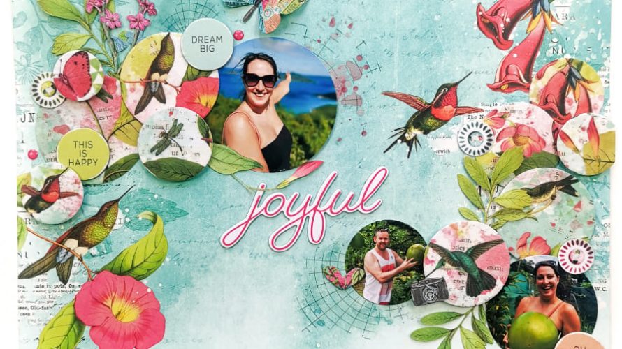 Joyful - Layout by Claire