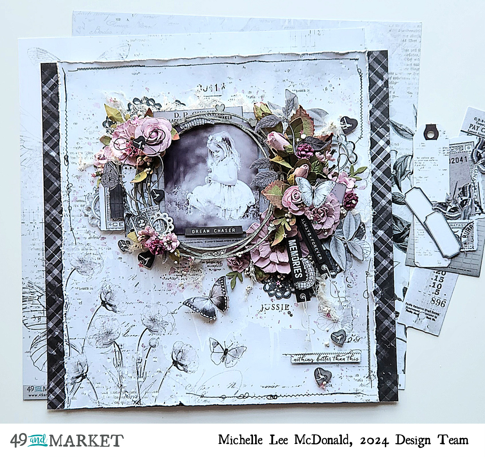 Dream Chaser - Layout by Michelle Lee