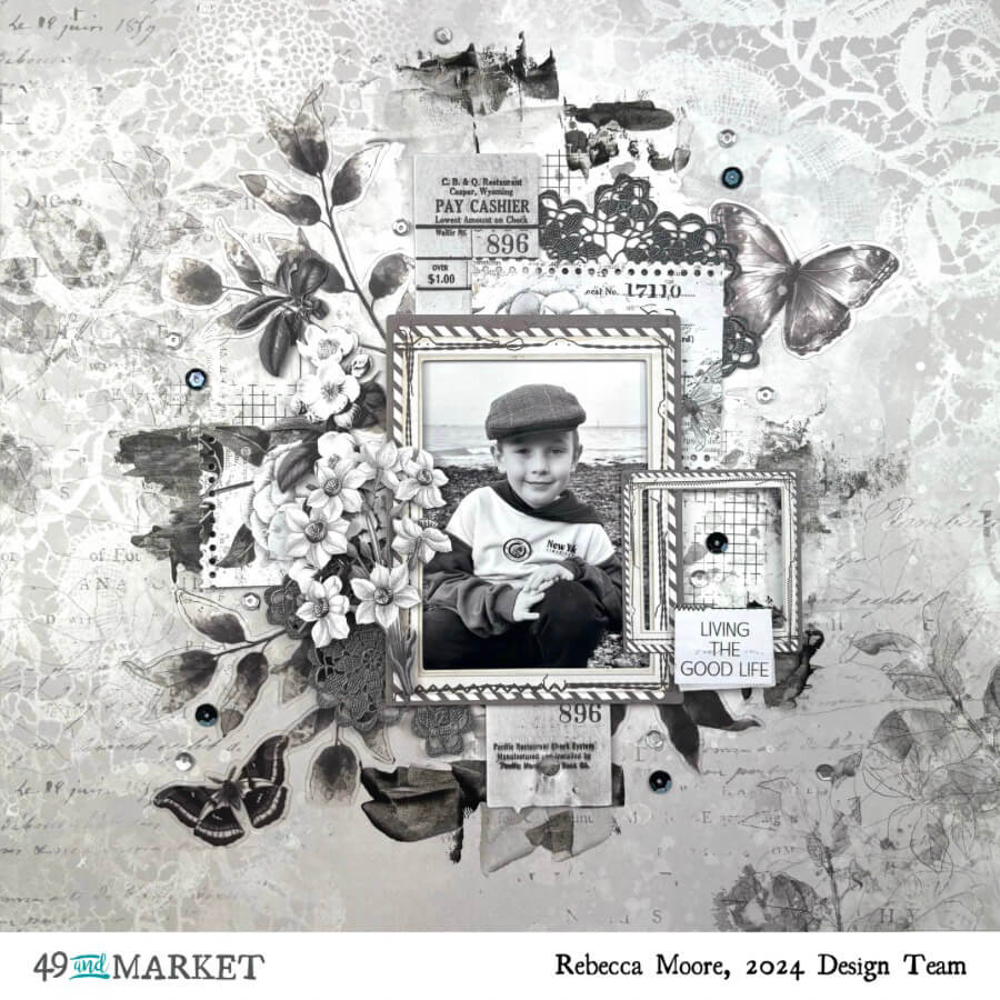 Living the Good Life - Layout by Rebecca