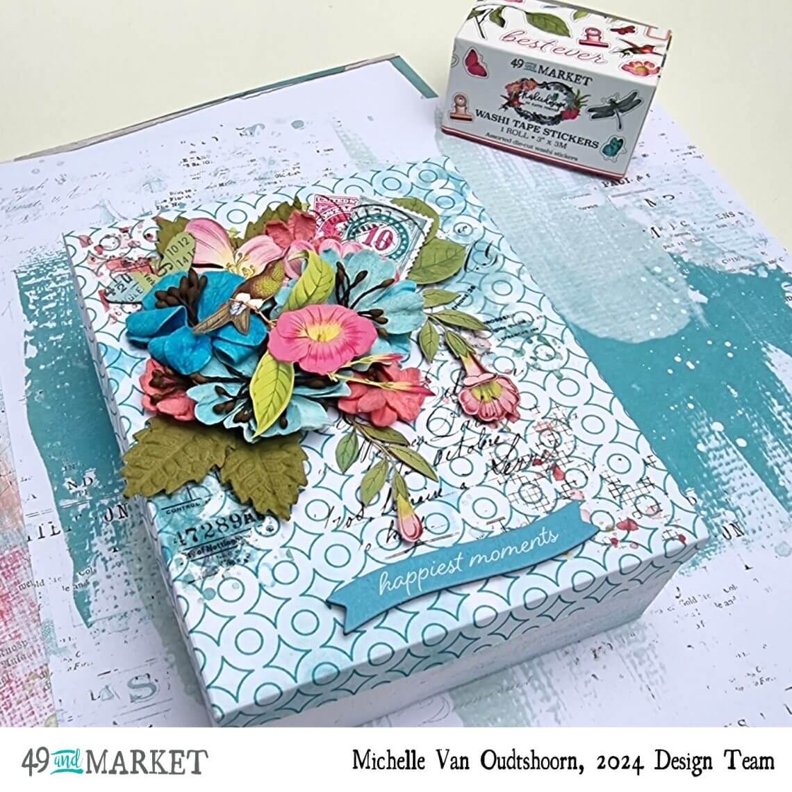 Card gift box by Michelle