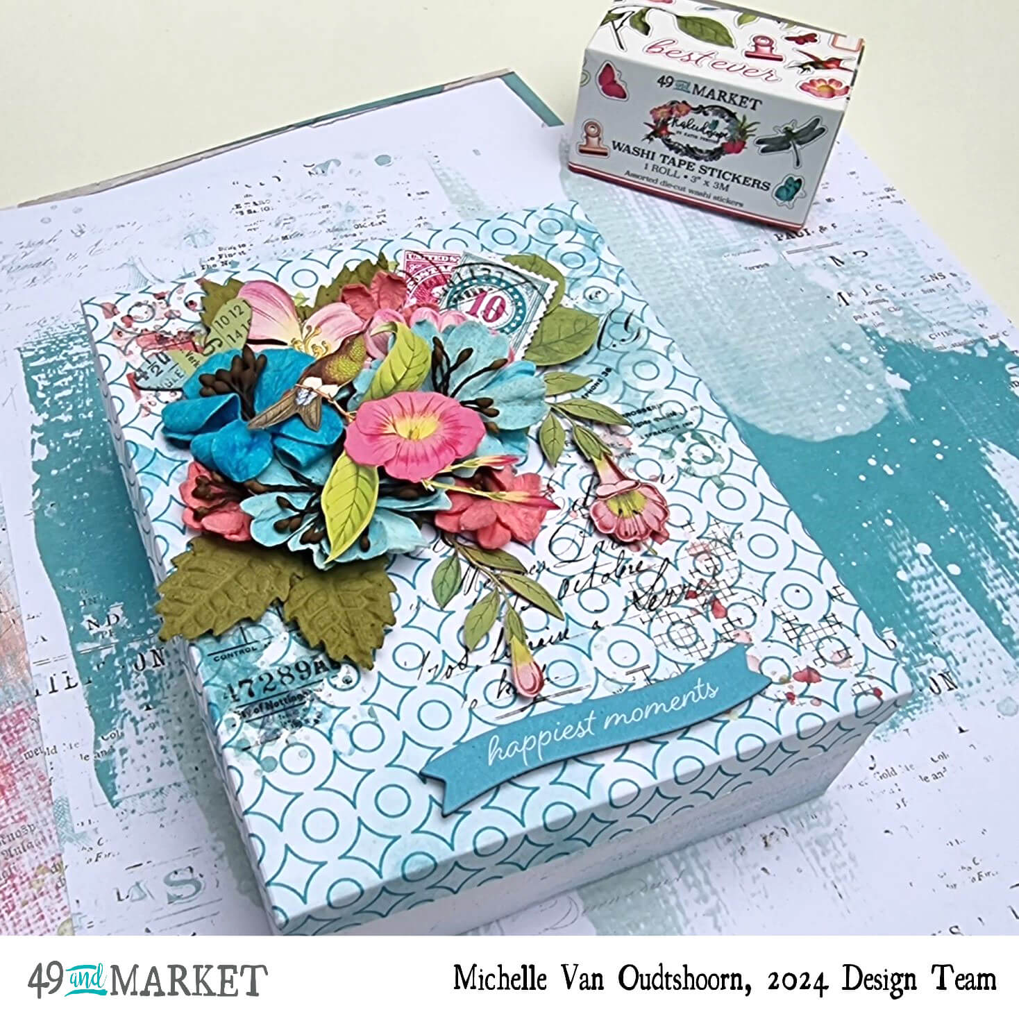 Card gift box by Michelle