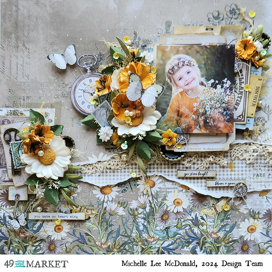 Bloom & Grow - Layout by Michelle Lee