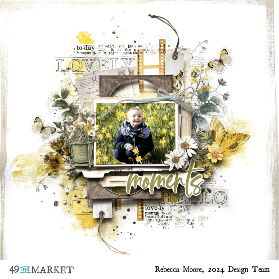 Moments - Layout by Rebecca