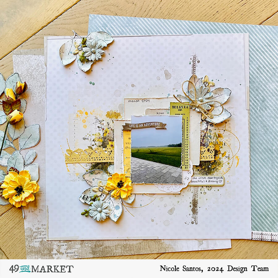 Life Is An Adventure - Layout by Nicole