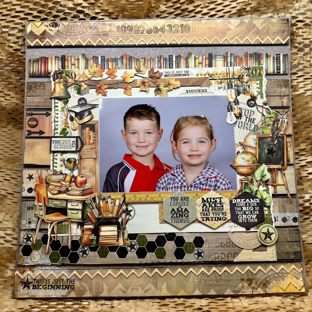 Dream Big - Layout by Jen