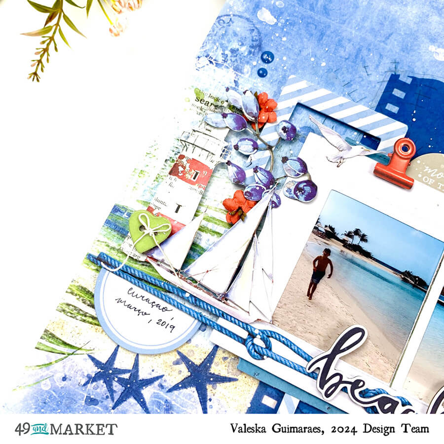 Beachy Together - Layout by Valeska