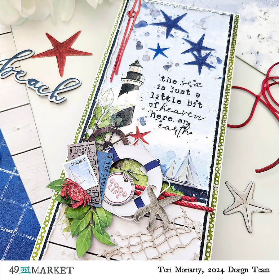 Summer Porch cards by Teri