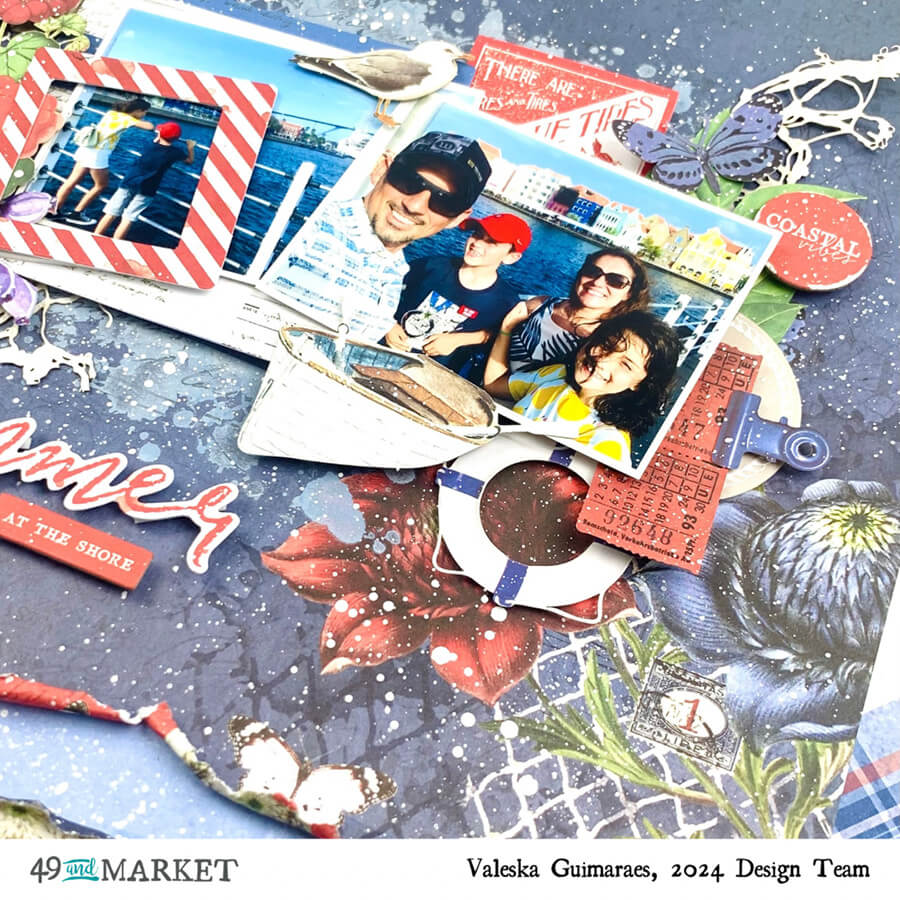 Summer at the shore - Layout by Valeska