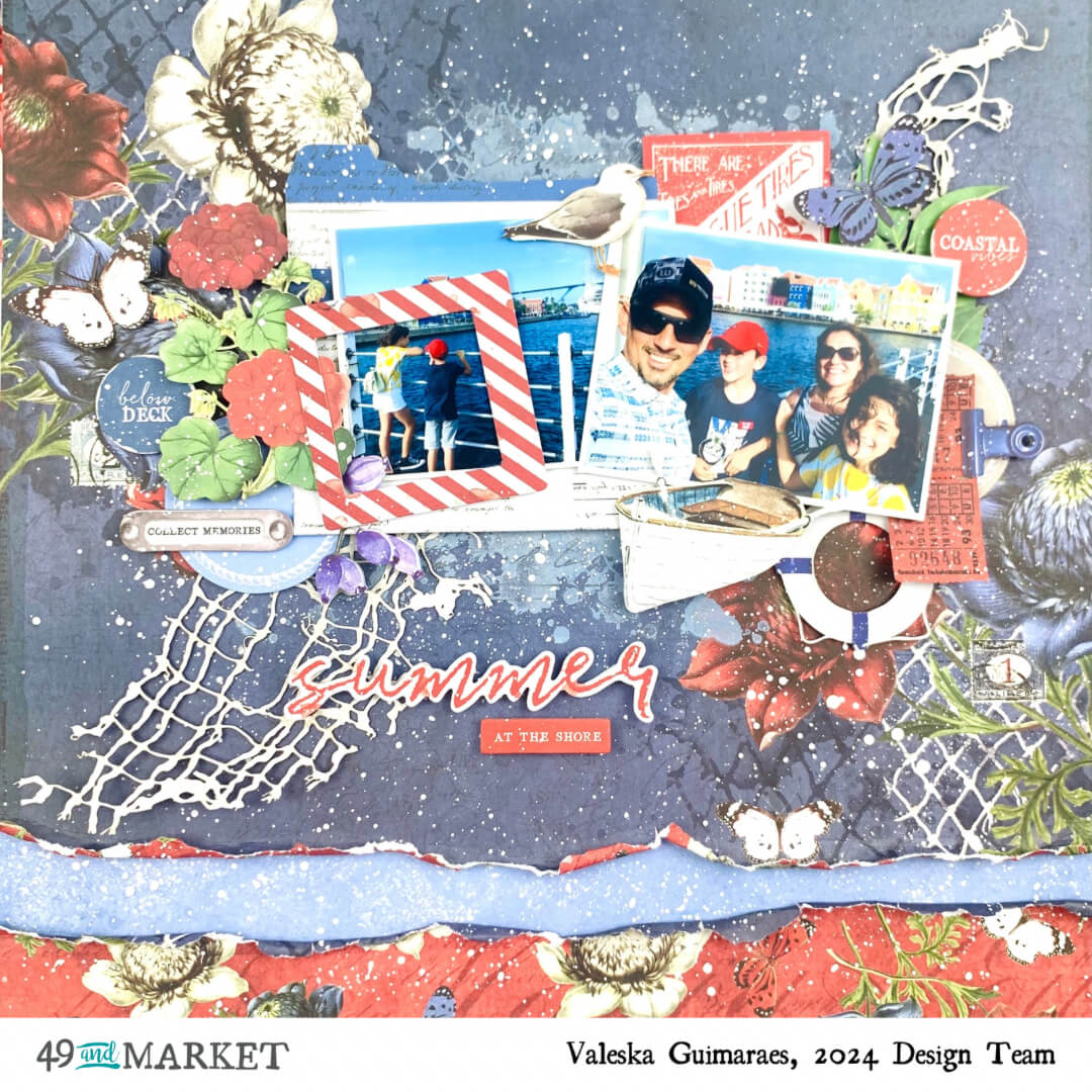 Summer at the shore - Layout by Valeska