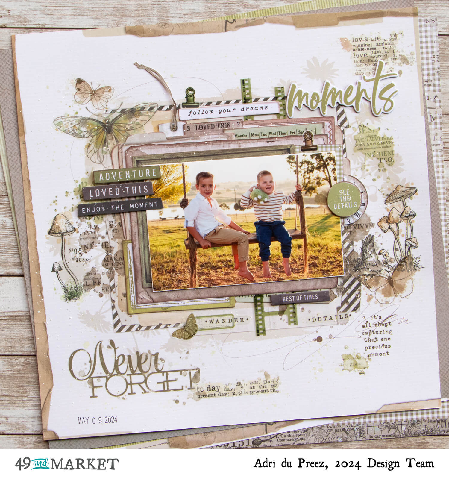 Moments - Layout by Adri