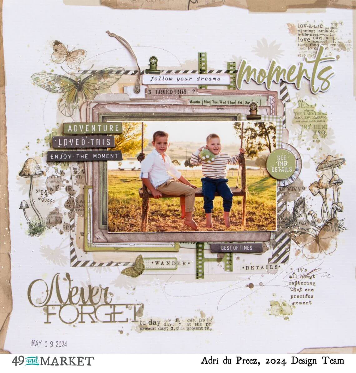 Moments - Layout by Adri