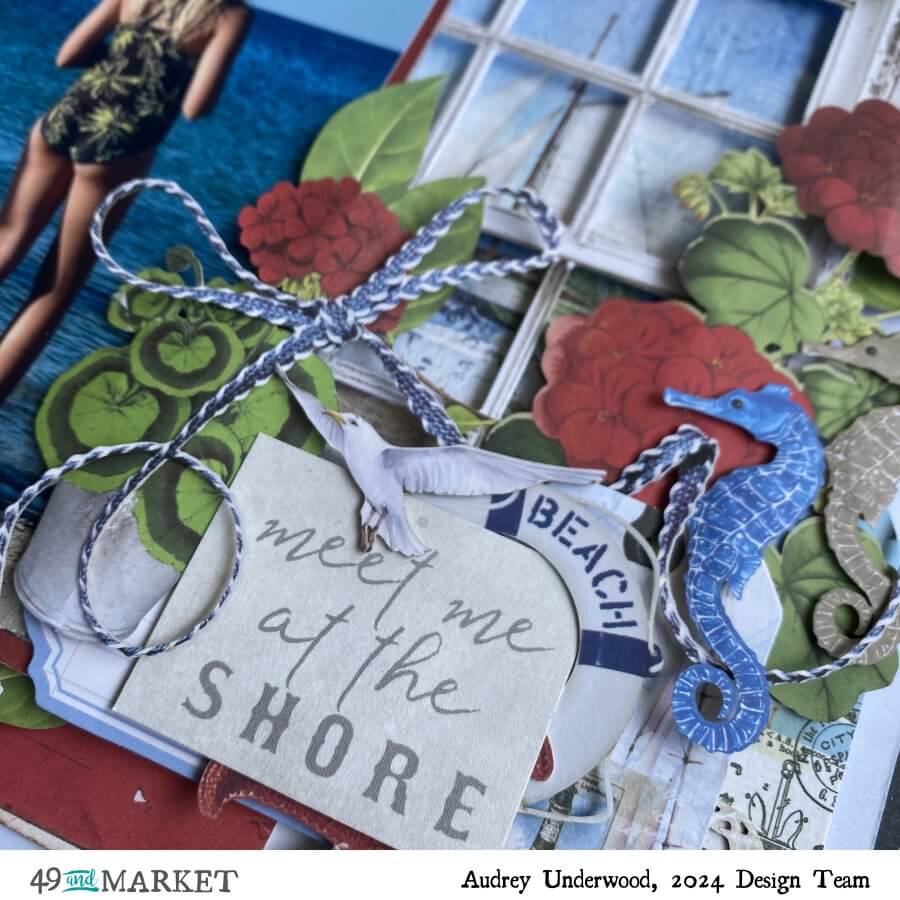 Meet Me at the Shore - Layout by Audrey