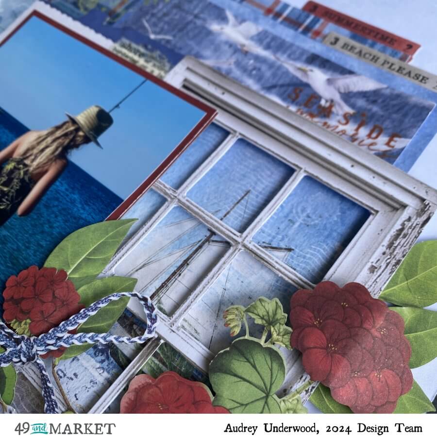 Meet Me at the Shore - Layout by Audrey