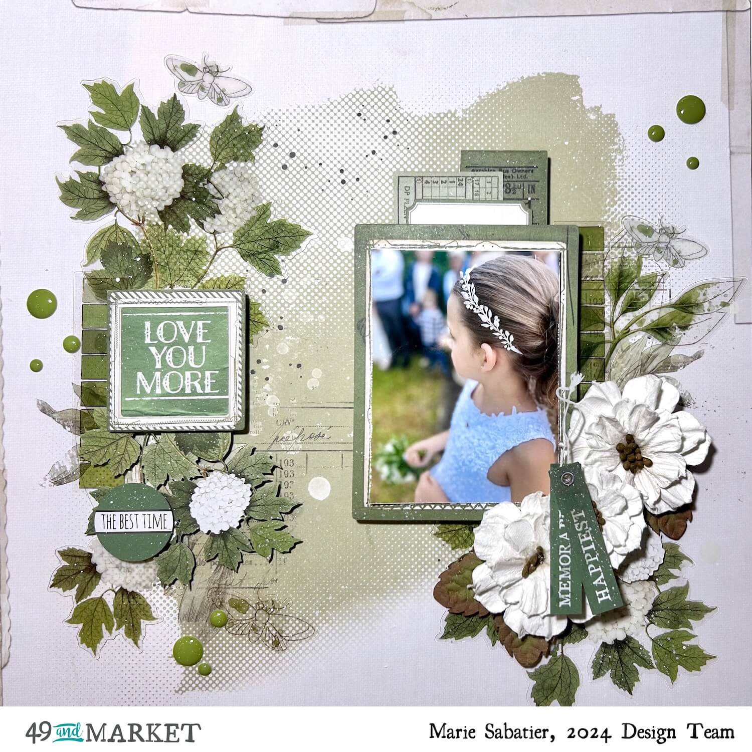 Love you more - Layout by Marie