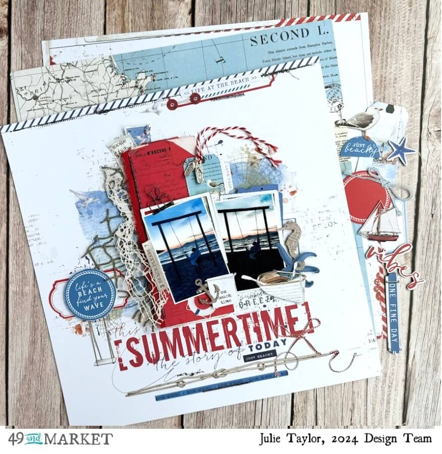 Summertime - Layout by Julie