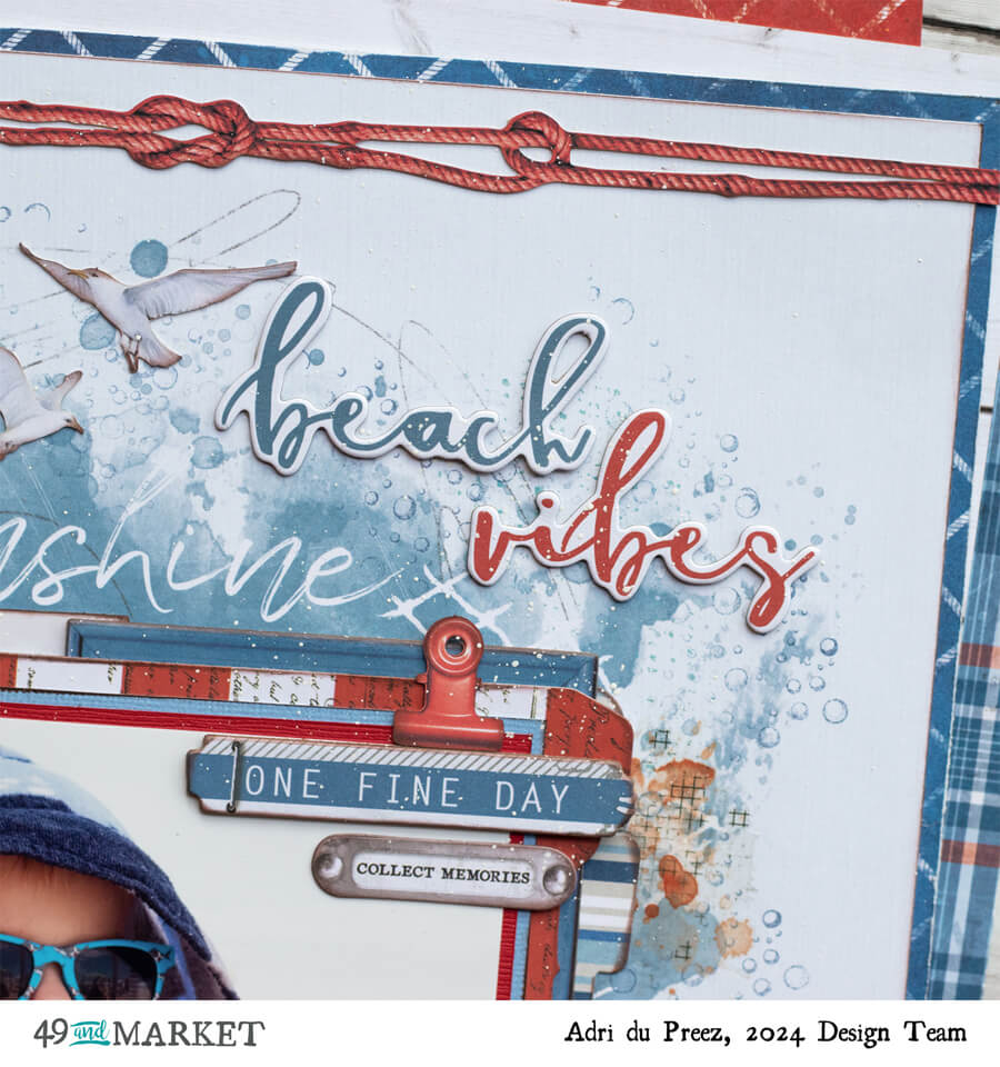 Beach Vibes - Layout by Adri