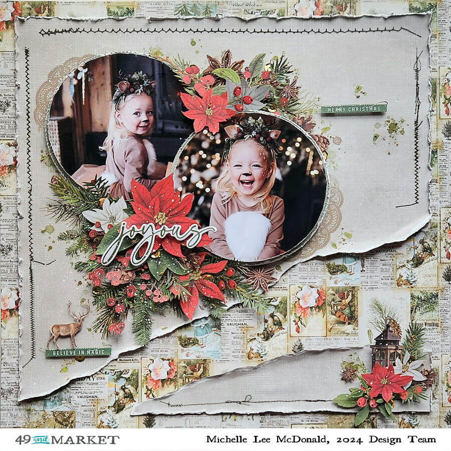 Joyous - Layout by Michelle Lee