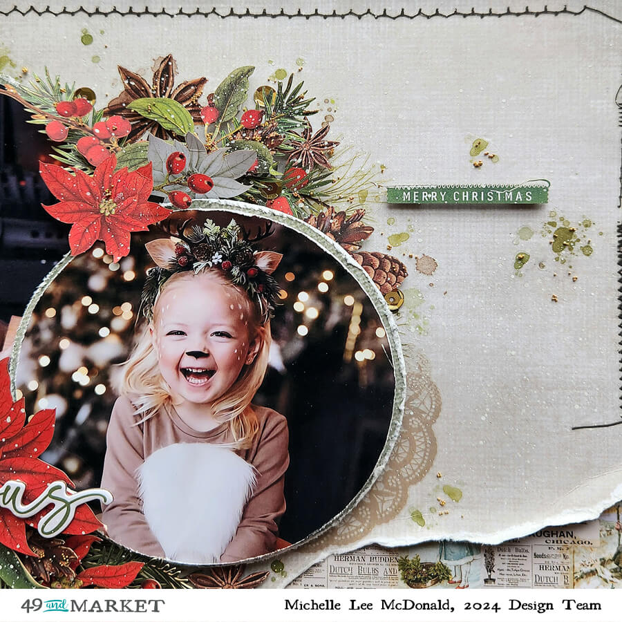 Joyous - Layout by Michelle Lee