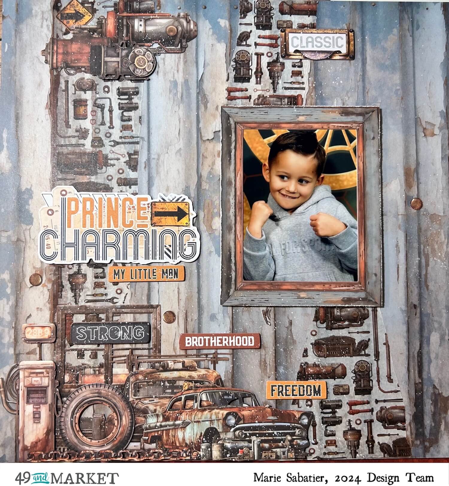 Prince Charming - Layout by Marie