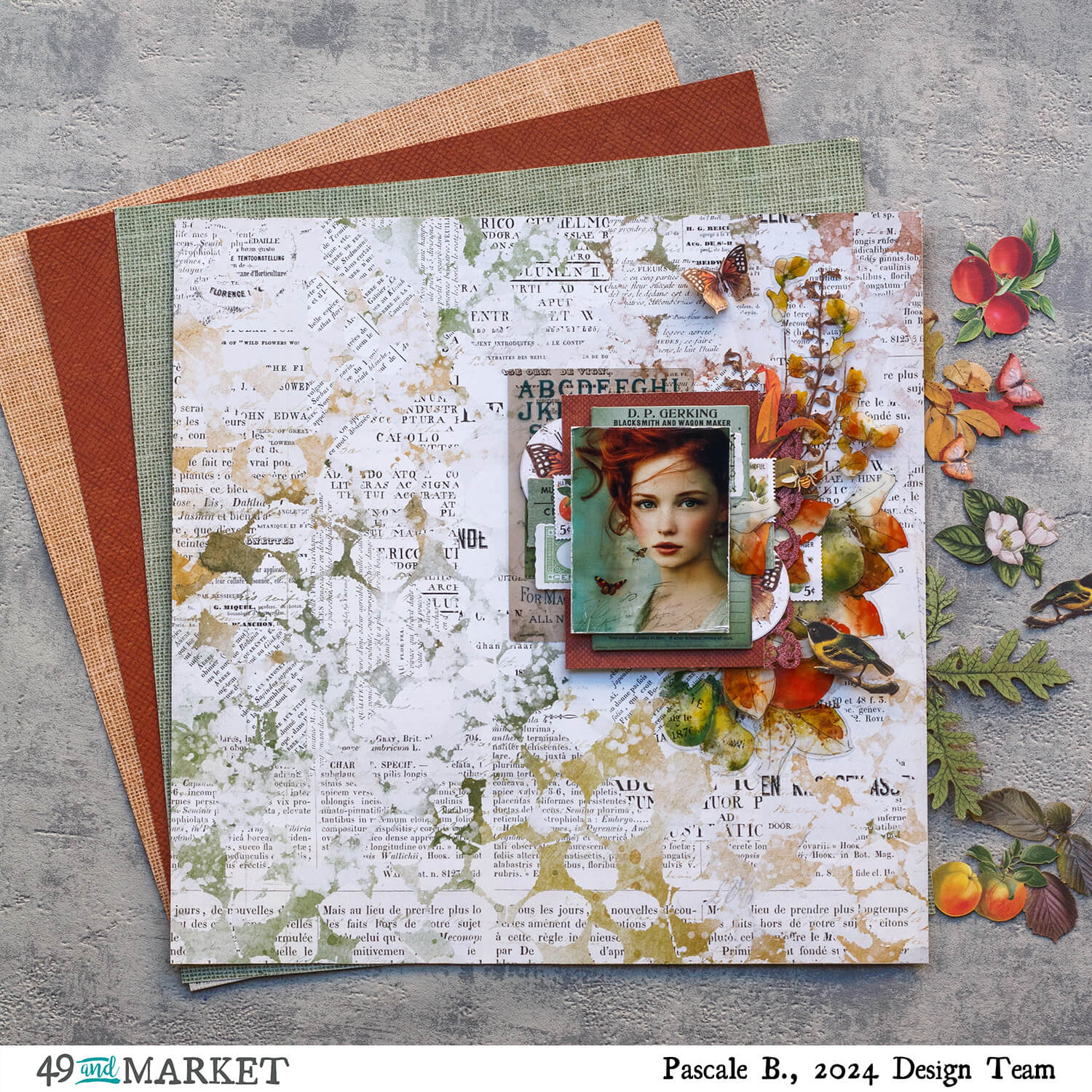 Beautiful - Layout by Pascale