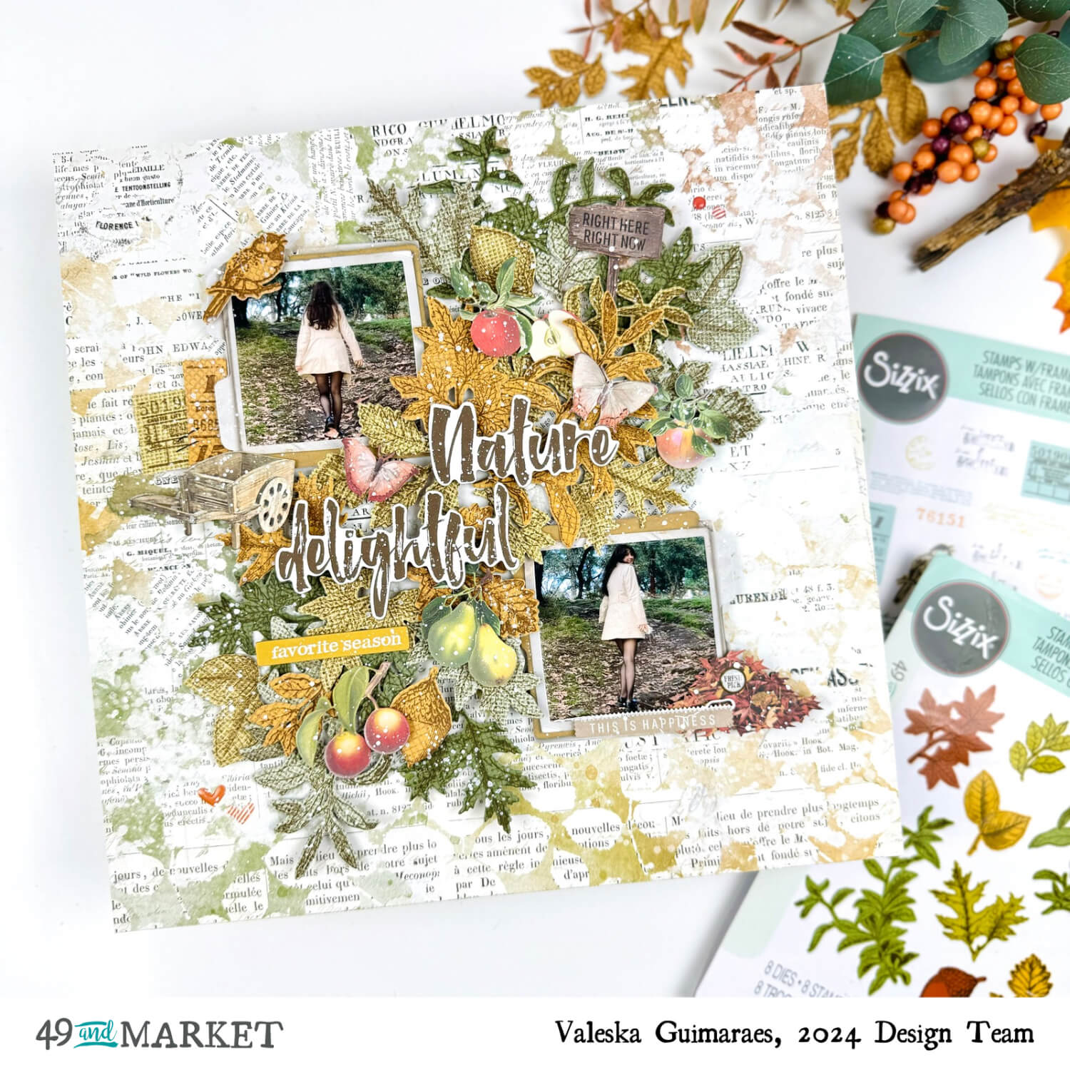 Nature Delight - Layout by Valeska