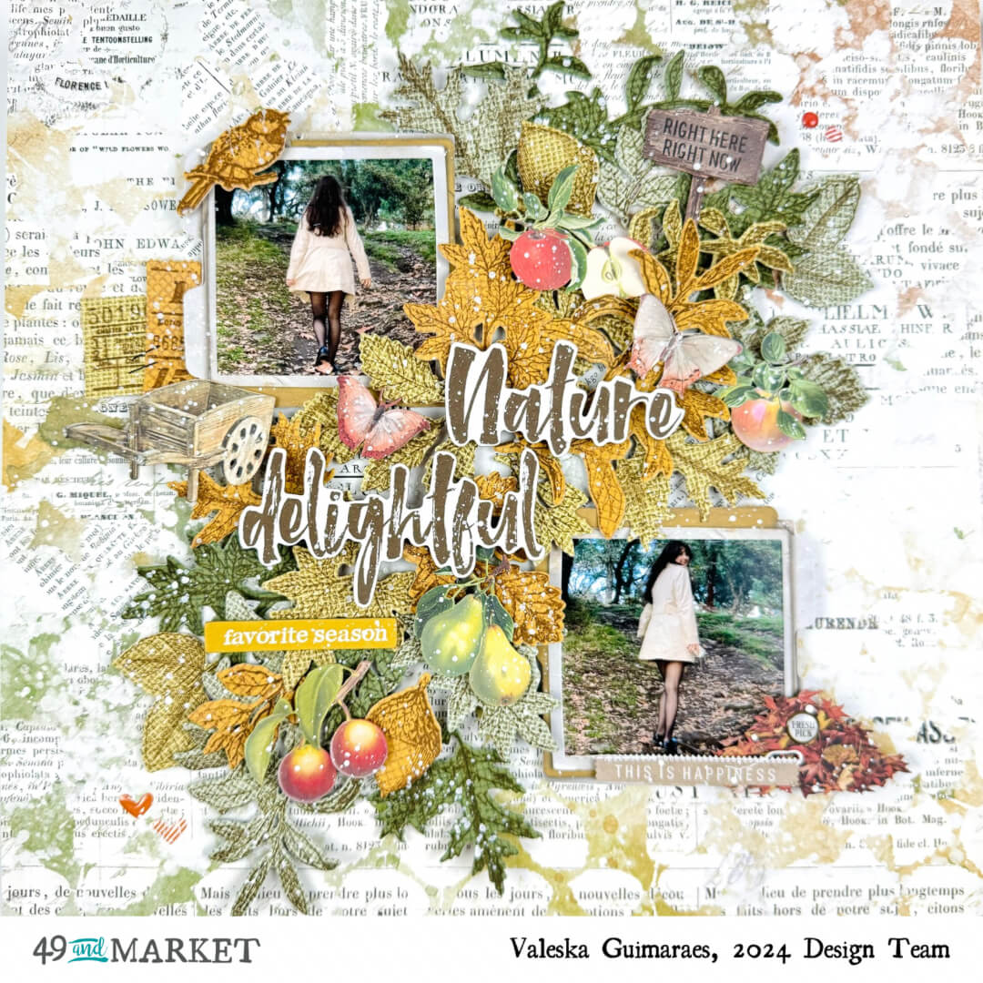 Nature Delight - Layout by Valeska