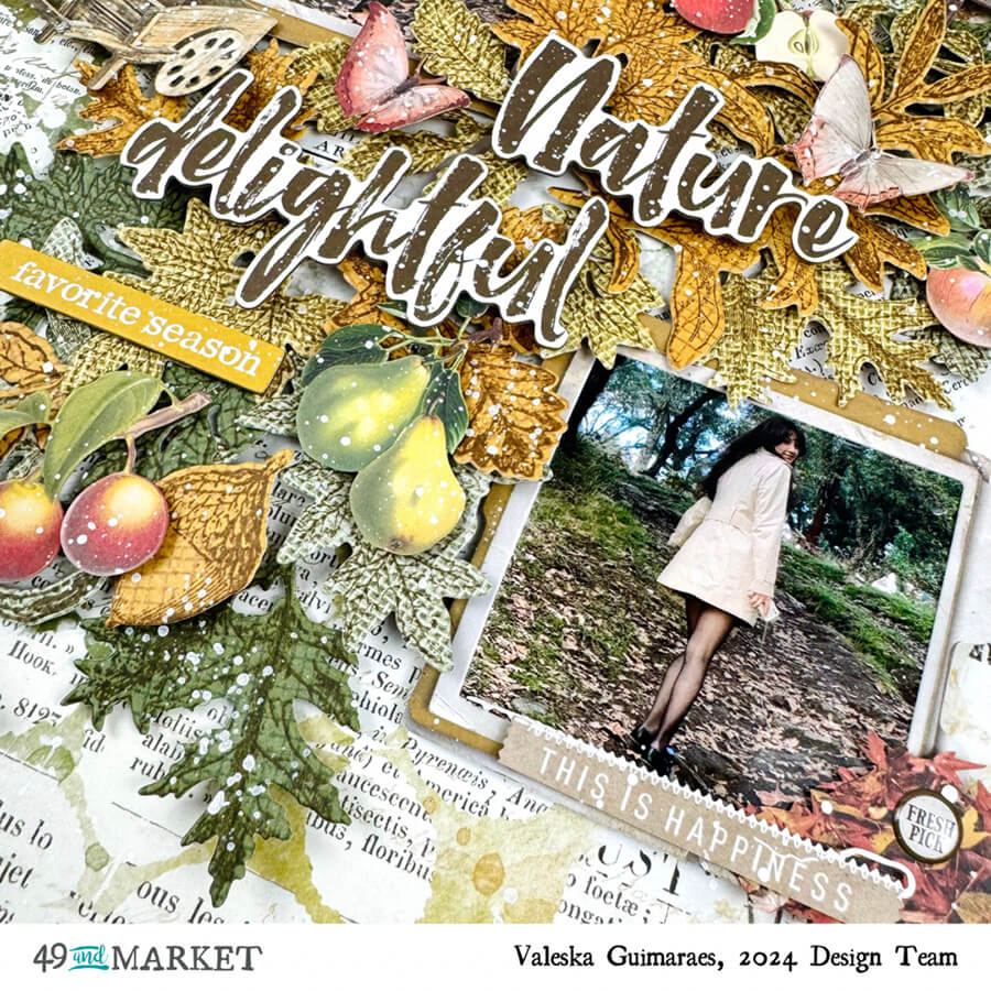 Nature Delight - Layout by Valeska