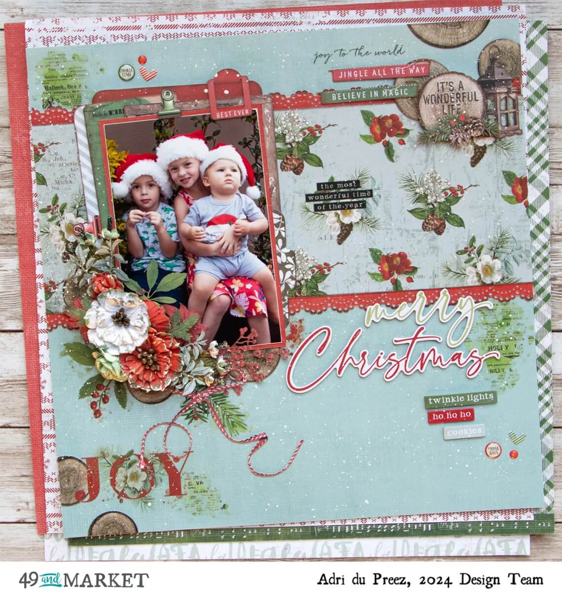 Merry Christmas - Layout by Adri