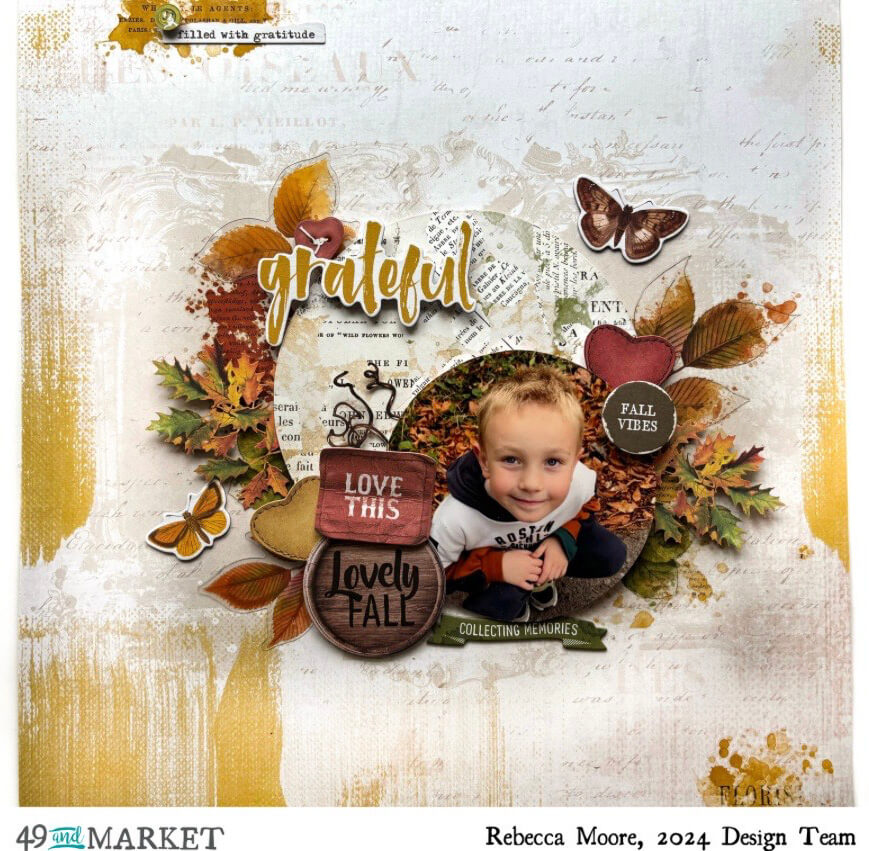 Grateful - Layout by Rebecca