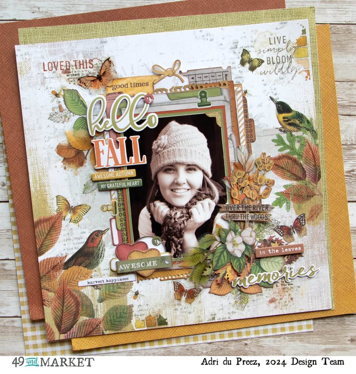 Hello Fall - Layout by Adri