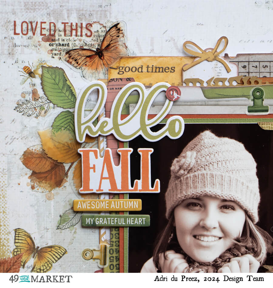 Hello Fall - Layout by Adri