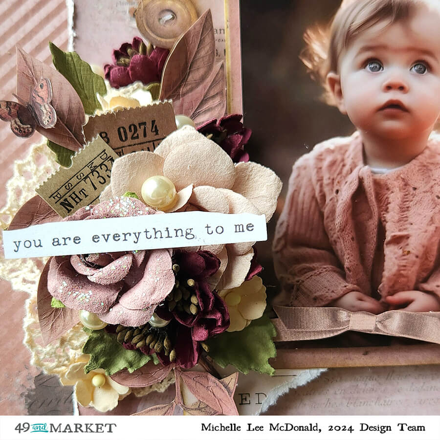 You Are Everything to Me - Layout by Michelle Lee