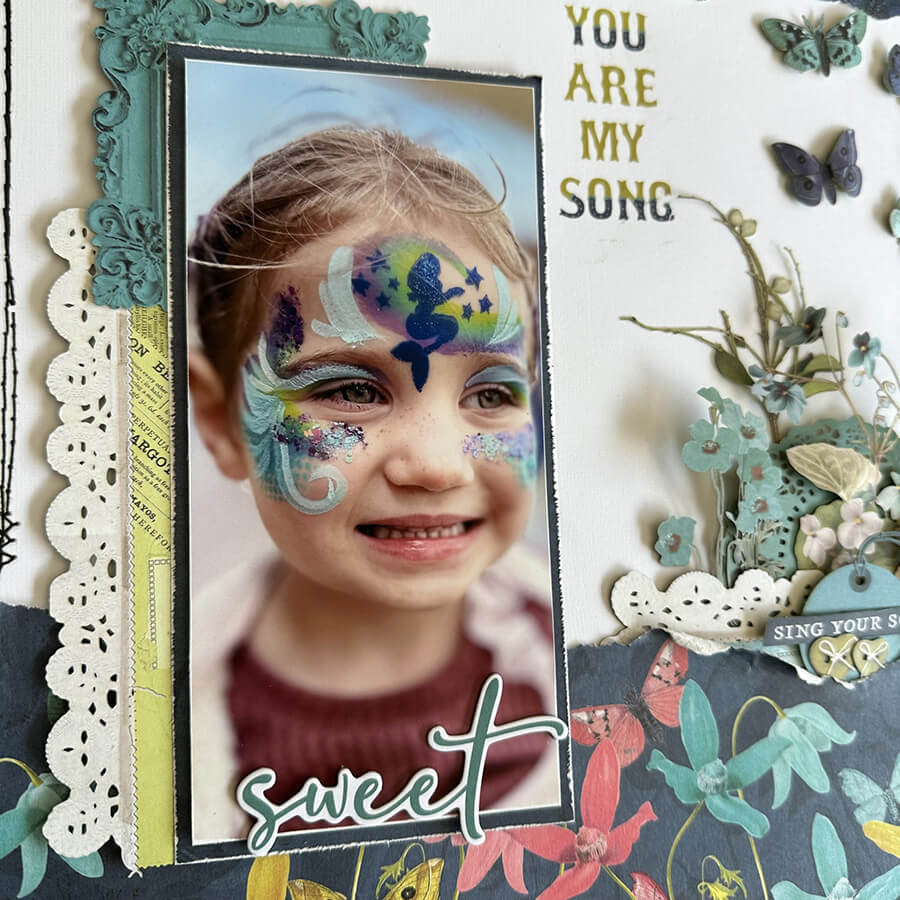 You are my song - Layout by Jen