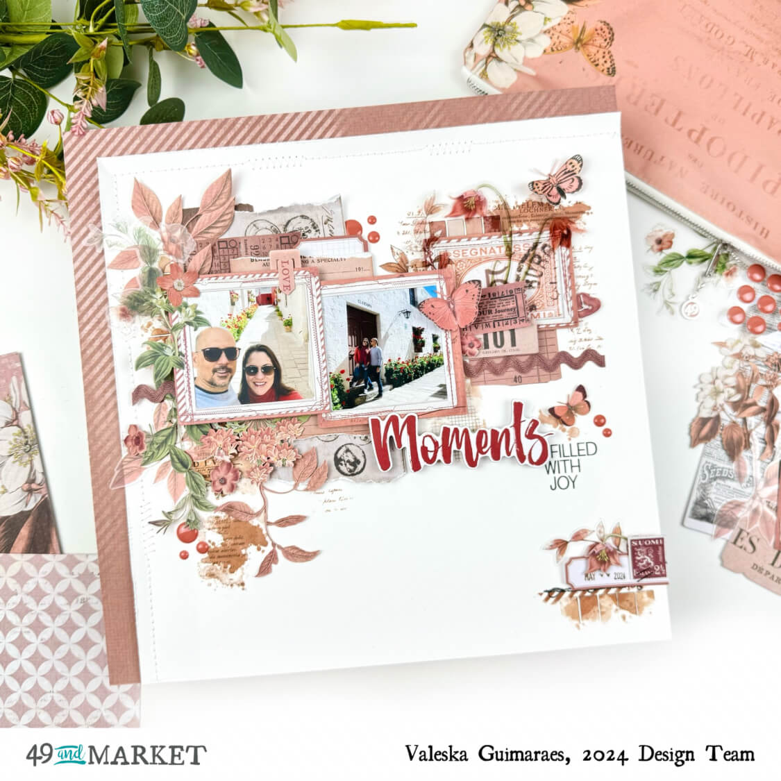 Moments filled with joy - Layout by Valeska