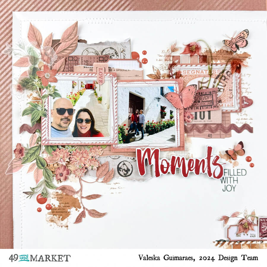 Moments filled with joy - Layout by Valeska