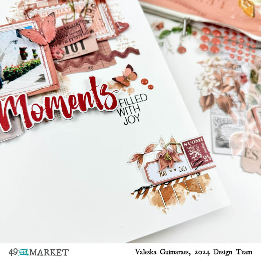 Moments filled with joy - Layout by Valeska