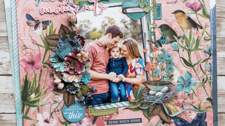 Sweet Moments - Layout by Adri